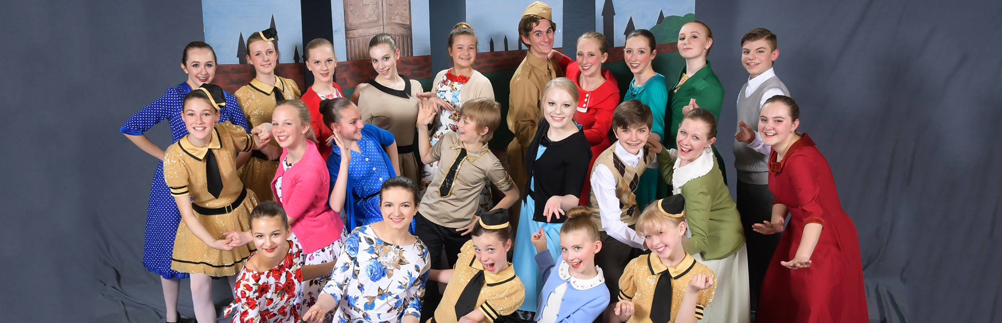 Group in Theatre Costumes